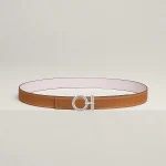 Flot belt buckle & Reversible leather strap 24 mm